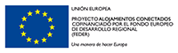 Proyecto de Alojamientos Conectados Fondo Europeo Logo